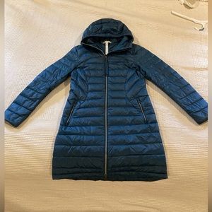 Lululemon packable long puffer jacket